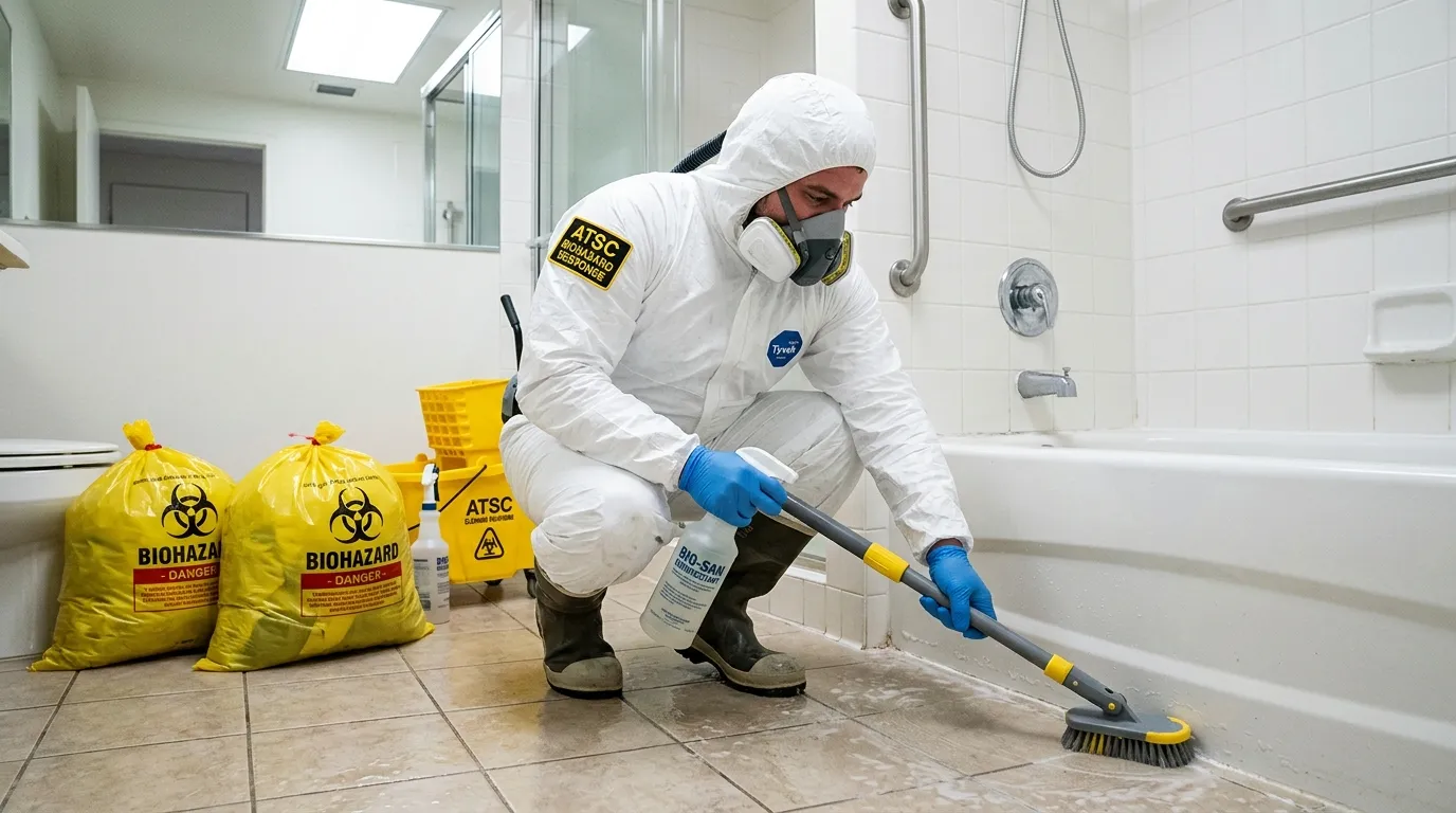 Decontamination equipment deployed for Blood Cleanup in Nolensville